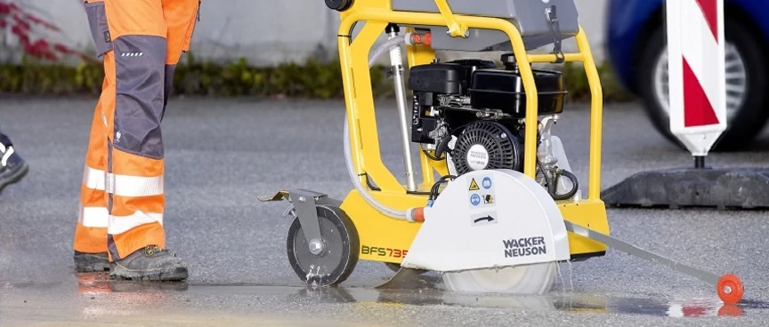 Аренда швонарезчика Wacker Neuson